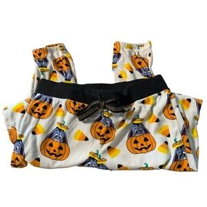 Disney Whinny the Pooh Eeyore Halloween joggers women's size medium